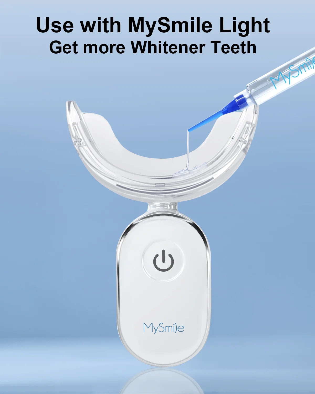 Teeth Whitening Gel Refill Pack, Gentle Enamel Safe Non Sensitive for Teeth Whitening Kit, 10Min Result,Mint, 6Pcs