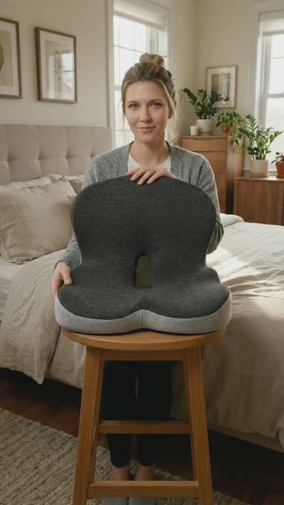 Ergonomic Memory Foam Seat Cushion